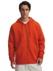 Under Armour Kurtka polarowa w kolorze pomarańczowym rozmiar: M. Pomarańczowe kurtki męskie Under Armour, m, bez wzorów, z polaru, bez kaptura. Za 104.95 zł.