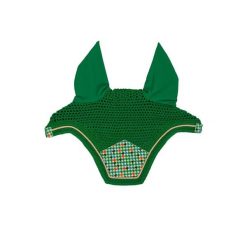 Czapka przeciw insektom dla konia z weluru Kentucky Horsewear Fly Veil Wellingto. Zielone czapki męskie KENTUCKY HORSEWEAR, bez wzorów, z weluru, sportowe. Za 338.00 zł.