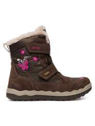 Primigi Śniegowce GORE-TEX 2380711 D Brązowy. Brązowe kozaki dziewczęce Primigi, z gore-texu. Za 439.99 zł.