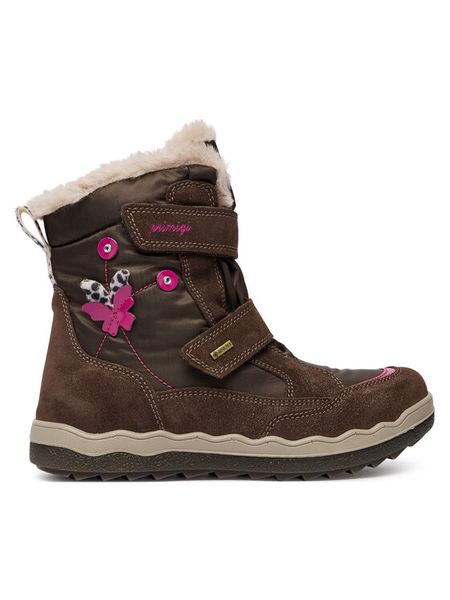 Primigi Śniegowce GORE-TEX 2380711 D Brązowy. Brązowe kozaki dziewczęce Primigi, z gore-texu. Za 439.99 zł.