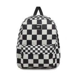 Plecak szkolny sportowy Vans OLD SKOOL CHECK. Białe plecaki męskie Vans, bez wzorów, z materiału. Za 159.00 zł.