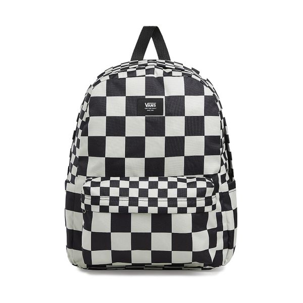 Plecak szkolny sportowy Vans OLD SKOOL CHECK. Białe plecaki męskie Vans, bez wzorów, z materiału. Za 159.00 zł.