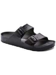 Birkenstock Klapki "Arizona" w kolorze czarnym rozmiar: 35. Czarne klapki damskie Birkenstock, bez wzorów, bez obcasa. Za 200.89 zł.