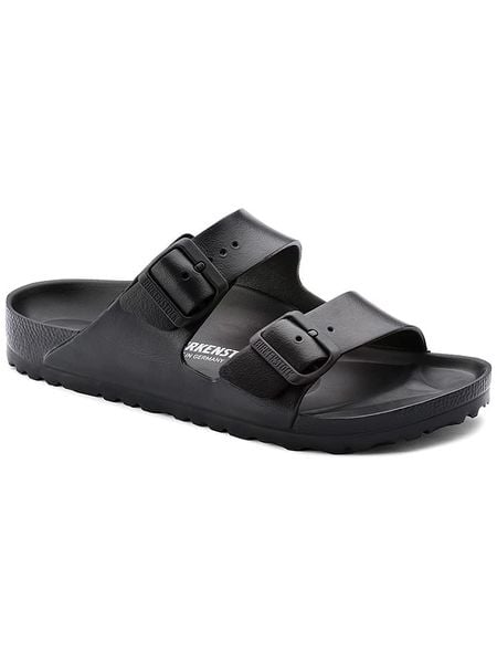 Birkenstock Klapki "Arizona" w kolorze czarnym rozmiar: 35. Czarne klapki damskie Birkenstock, bez wzorów, bez obcasa. Za 194.95 zł.