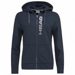 Bluza z kapturem damska Club Greta. Niebieskie bluzy z kapturem damskie HEAD, xl, z bawełny. Za 344.00 zł.