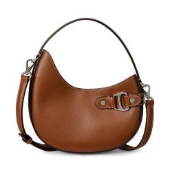Torebka LAUREN RALPH LAUREN. Brązowe torebki klasyczne damskie Lauren Ralph Lauren, bez wzorów, bez dodatków. Za 1,039.00 zł.