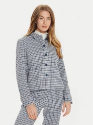 Olsen Marynarka 15001451 Błękitny Regular Fit. Niebieskie marynarki i żakiety damskie Olsen, bez wzorów, z syntetyku. Za 319.99 zł.
