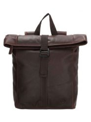 HIDE & STITCHES Skórzany plecak "Japura" w kolorze ciemnobrązowym - 24 x 33 x 10 cm rozmiar: onesize. Brązowe plecaki damskie HIDE & STITCHES, bez wzorów, z materiału. Za 344.54 zł.