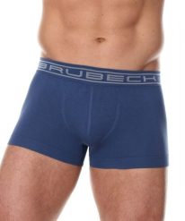 Bokserki męskie bawełniane Brubeck COMFORT COTTON. Szare bokserki męskie Brubeck, bez wzorów, z bawełny. Za 39.99 zł.