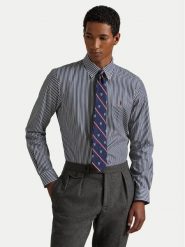 Polo Ralph Lauren Koszula 710929346022 Granatowy Custom Fit. Niebieskie koszule męskie Polo Ralph Lauren, l, bez wzorów, z bawełny, bez kołnierzyka, bez ramiączek. Za 689.99 zł.