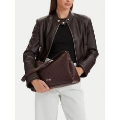 Torebka Nine West. Brązowe torebki klasyczne damskie Nine West, bez wzorów, bez dodatków. Za 249.99 zł.