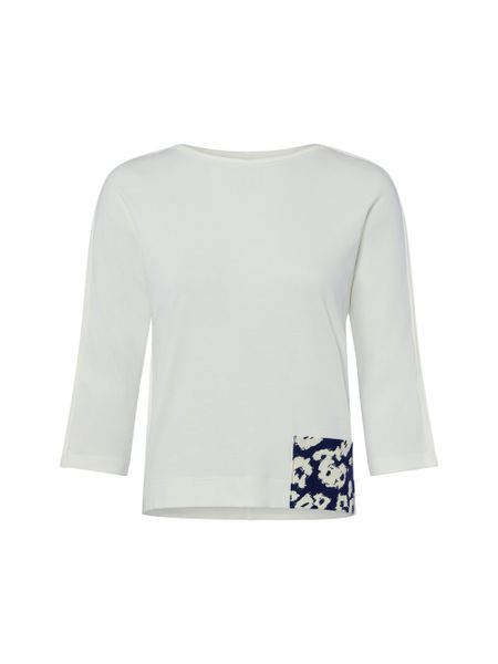 Marc Cain Koszulka Kobiety Bawełna biały, 38. Białe t-shirty damskie Marc Cain, bez wzorów, z bawełny, bez kołnierzyka. Za 649.95 zł.