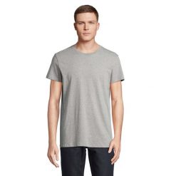 Koszulka Unisex Dla Dorosłych Re Crusader Z Recyklingu. Szare bluzki damskie SOL'S, s, bez wzorów, sportowe, bez kołnierzyka, bez ramiączek. Za 37.99 zł.