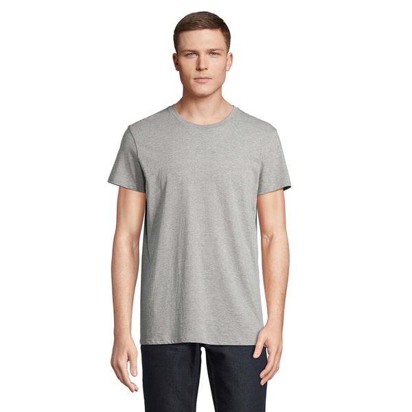 Koszulka Unisex Dla Dorosłych Re Crusader Z Recyklingu. Szare bluzki damskie SOL'S, s, bez wzorów, bez kołnierzyka. Za 36.99 zł.