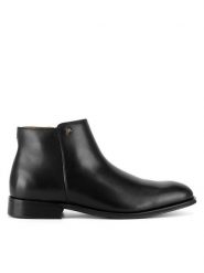 Gino Rossi Botki FABIO-04 124 AM Czarny. Czarne buty zimowe męskie Gino Rossi, ze skóry, bez zapięcia. Za 359.99 zł.