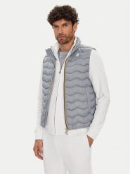 K-Way Kamizelka Valen K6114RW Szary Slim Fit. Szare kamizelki męskie k-way, m, z syntetyku. Za 639.99 zł.