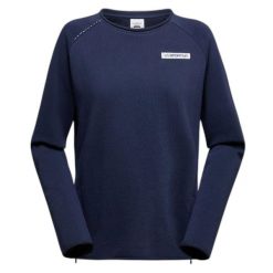 Sweter damski La Sportiva Tufa. Niebieskie swetry klasyczne damskie La Sportiva, s, bez kołnierzyka. Za 309.00 zł.