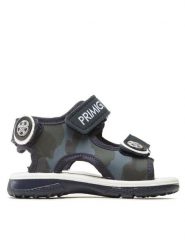 Primigi Sandały 3857500 Niebieski. Niebieskie sandały chłopięce Primigi, ze skóry, bez zapięcia. Za 139.99 zł.