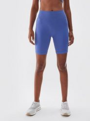 4F Szorty sportowe w kolorze niebieskim rozmiar: M/L. Niebieskie spodenki sportowe damskie 4f, l, z materiału, outdoorowe. Za 48.28 zł.