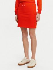 Gant Spódnica dresowa 4200274 Pomarańczowy Regular Fit. Brązowe spódniczki damskie Gant, l, bez wzorów, z bawełny, mini. Za 229.99 zł.