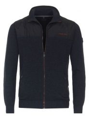 CASAMODA Kardigan w kolorze granatowym rozmiar: L. Niebieskie kardigany męskie CASAMODA, l, bez wzorów, z bawełny, bez kołnierzyka. Za 195.99 zł.