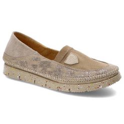 Beżowe Półbuty Maciejka Wygodne Skórzane Buty Damskie. Brązowe półbuty damskie Maciejka, bez wzorów, ze skóry, bez obcasa, na platformie. Za 259.00 zł.