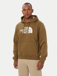 The North Face Bluza Essential Drew Peak NF0A8FDA Beżowy Regular Fit. Brązowe bluzy bez kaptura męskie The North Face, m, z bawełny. Za 349.99 zł.