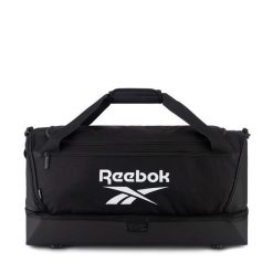 Torba Reebok. Czarne torebki klasyczne damskie Reebok, bez wzorów, bez dodatków. Za 199.99 zł.
