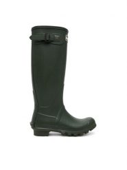 Barbour Kalosze LRF0043OL51 Zielony. Zielone kalosze damskie Barbour, bez wzorów, z gumy. Za 449.99 zł.