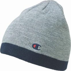 Czapka zimowa Champion Reversible. Szare czapki męskie CHAMPION, na zimę, bez wzorów, z materiału, klasyczne. Za 71.99 zł.