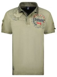 Canadian Peak Koszulka polo "Kinflateak" w kolorze khaki rozmiar: S. Brązowe koszulki polo męskie Canadian Peak, s, bez wzorów, z bawełny, bez ramiączek. Za 79.03 zł.