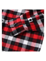 Woolrich Koszula w kolorze czerwono-czarno-białym rozmiar: L. Czarne koszule damskie Woolrich, l, bez wzorów, z bawełny, bez kołnierzyka, bez ramiączek. Za 175.67 zł.