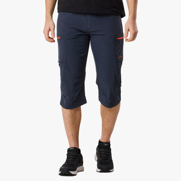 Spodnie outdoor turystyka męskie Swedemount Glittertind 3/4 Pants szybkoschnące. Niebieskie szorty męskie SWEDEMOUNT, bez wzorów, z materiału. Za 224.99 zł.