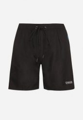 Czarne Szorty z Napisami Lirule. Czarne szorty męskie Born2be, bez kołnierzyka. Za 39.99 zł.