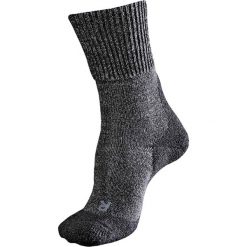 Skarpetki damskie Falke TK1 Wool. Czarne skarpetki damskie Falke, bez wzorów, z materiału. Za 157.50 zł.