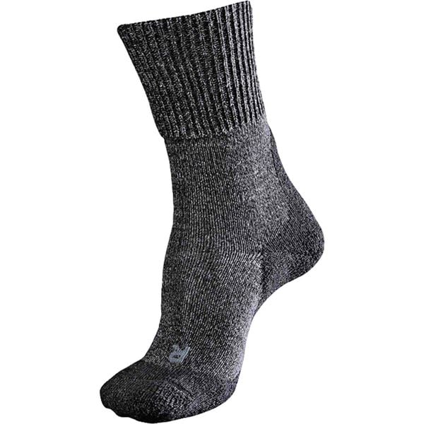 Skarpetki damskie Falke TK1 Wool. Czarne skarpetki damskie Falke, bez wzorów, z materiału. Za 157.50 zł.