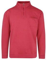 Czerwona Bluza z Wysokim Dekoltem - Pioneer. Czerwone bluzy bez kaptura męskie Pioneer, l, z bawełny. Za 219.00 zł.