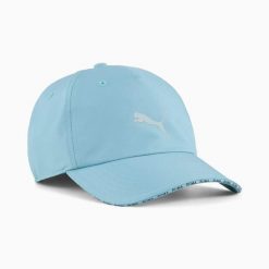 Czapka z daszkiem unisex Puma TRAINING niebieska 02660906. Niebieskie czapki męskie Puma, bez wzorów, z materiału. Za 65.05 zł.