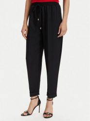 ACCESS FASHION Spodnie materiałowe 63-5101-183 Czarny Regular Fit. Czarne spodnie materiałowe damskie ACCESS FASHION, bez wzorów, z materiału. Za 449.99 zł.