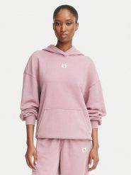 Calvin Klein Jeans Bluza LV047H223G Różowy ciemny Regular Fit. Czerwone bluzy bez kaptura damskie Calvin Klein Jeans, xl, z bawełny. Za 449.99 zł.