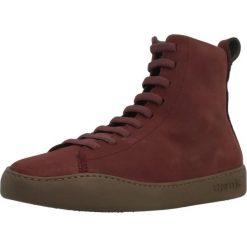 CAMPER DRYBUCKN Bordeaux. Czerwone obuwie trekkingowe damskie Camper. Za 628.98 zł.