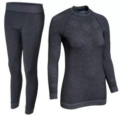 Damska bielizna termoaktywna Blizzard Viva Long Merino. Szara bielizna termoaktywna damska BLIZZARD, s, bez wzorów, z dzianiny. Za 369.99 zł.