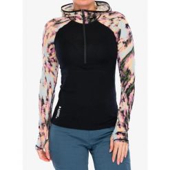 Bluza termoaktywna damska Mons Royale Bella Tech Hood. Czarne bluzy bez kaptura damskie Mons Royale, xs. Za 365.99 zł.