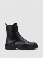 Pepe Jeans FOOTWEAR Botki "Soda Track" w kolorze czarnym rozmiar: 41. Czarne buty zimowe męskie Pepe Jeans FOOTWEAR, z jeansu, bez zapięcia. Za 215.21 zł.