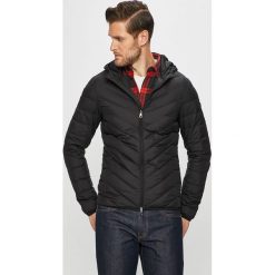 EA7 Emporio Armani - Kurtka. Niebieskie kurtki męskie EA7 Emporio Armani, l, bez wzorów, z materiału, z kapturem. Za 799.90 zł.