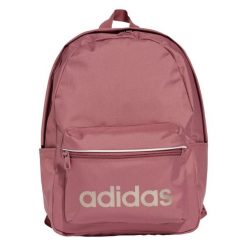 Plecak Linear Essentials. Białe plecaki damskie Adidas, bez wzorów, z materiału, sportowe. Za 109.00 zł.