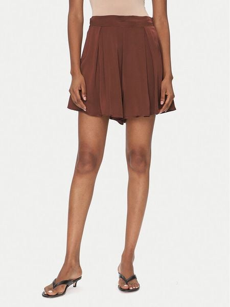 ViCOLO Szorty materiałowe TD0764 Brązowy Regular Fit. Brązowe szorty damskie ViCOLO, bez wzorów, z materiału. Za 229.99 zł.