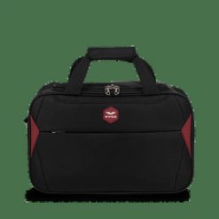 Torba podręczna DIPPER Wings BLACK. Czarne torby męskie na ramię Wings, bez wzorów, z materiału, na ramię. Za 69.90 zł.