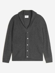 Just Cashmere Kaszmirowy kardigan "Garma" w kolorze szarym rozmiar: XL. Szare kardigany męskie Just Cashmere, xl, bez wzorów, z kaszmiru, bez kołnierzyka. Za 1,304.99 zł.