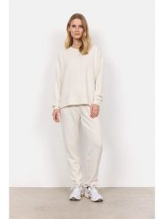 Soyaconcept Bluza "Banu" w kolorze kremowym rozmiar: XS. Brązowe bluzy bez kaptura damskie Soyaconcept, xs. Za 118.28 zł.